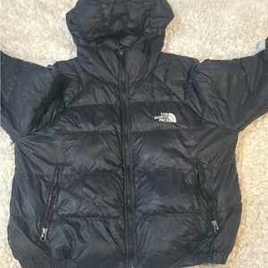 The North Face Charcoal Hooded Jacket